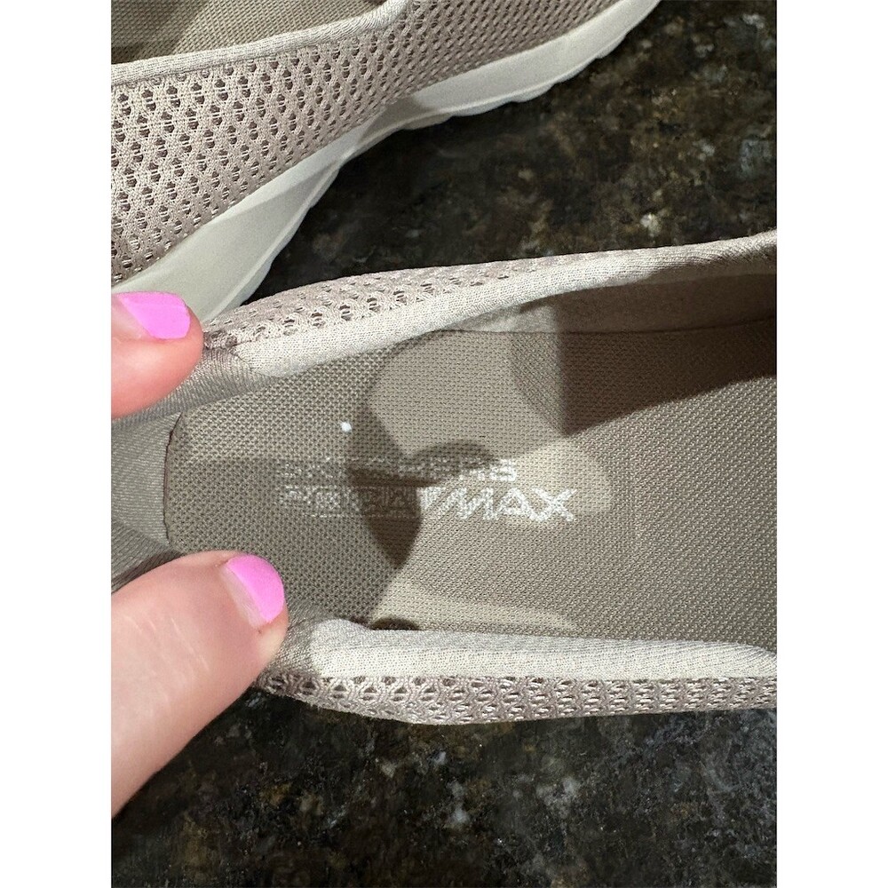Skechers GO WALK Joy Women's Slip-On Walking Shoes Beige Size 7.5 - Picture 6 of 8